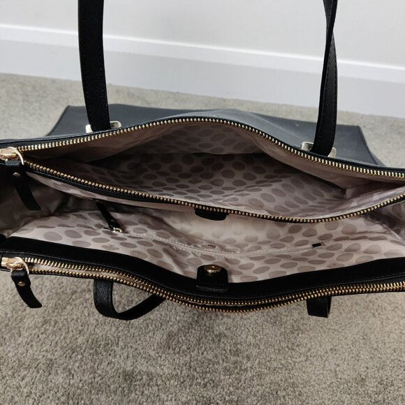 Kate Spade New York Women's Black Shoulder Bag Hand Bag Business Casual - Picture 5 of 7